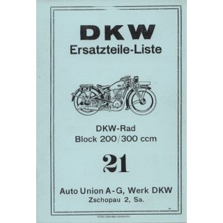 ETL Nr. 21 DKW- Rad Block 200/300 ccm