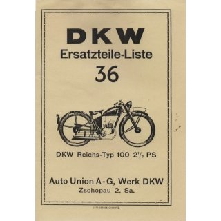 ETL Nr. 36 DKW Reichs-Typ 100 2,5 PS