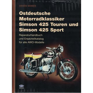 Ostdeutsche Motorradklassiker Simson 425 und Simson Sport