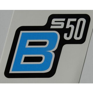 Wasserabziehbild S50 B1 Seitendeckel